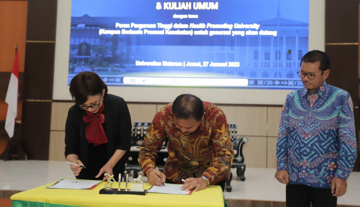 Rektor UGM Paparkan Konsep HPU di Kampus UNRAM