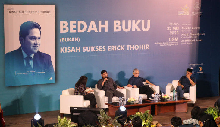 Bedah Buku (Bukan) Kisah Sukses Erick Thohir