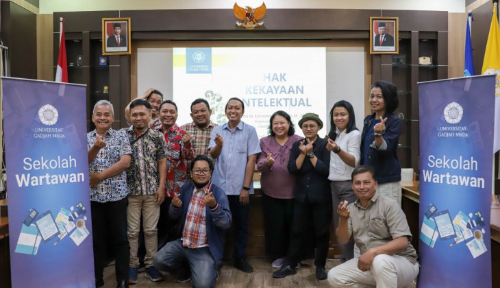 Sekolah Wartawan UGM Kupas HAKI di Indonesia