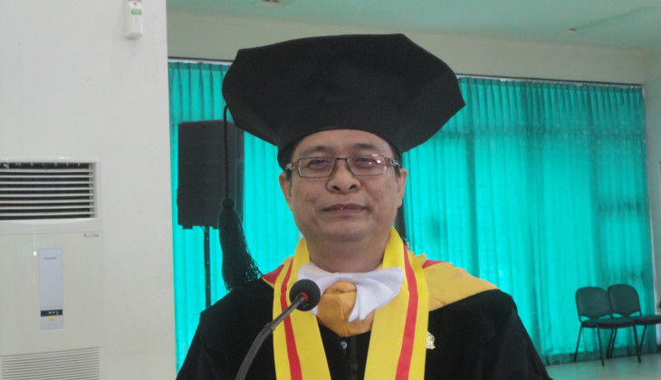 Edi Raih Doktor Usai teliti Dampak Pembendungan Kanal