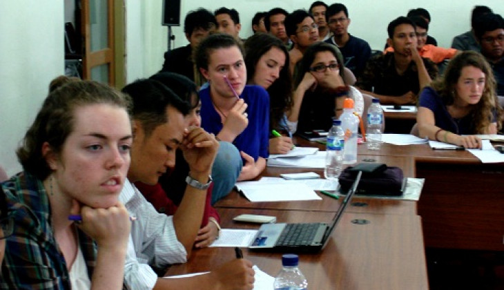 Mahasiswa Indonesia dan Amerika Diskusi Agama dan Pancasila