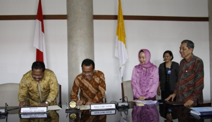UGM - Pemkab Sorong Selatan Jalin Kerja Sama Pendidikan