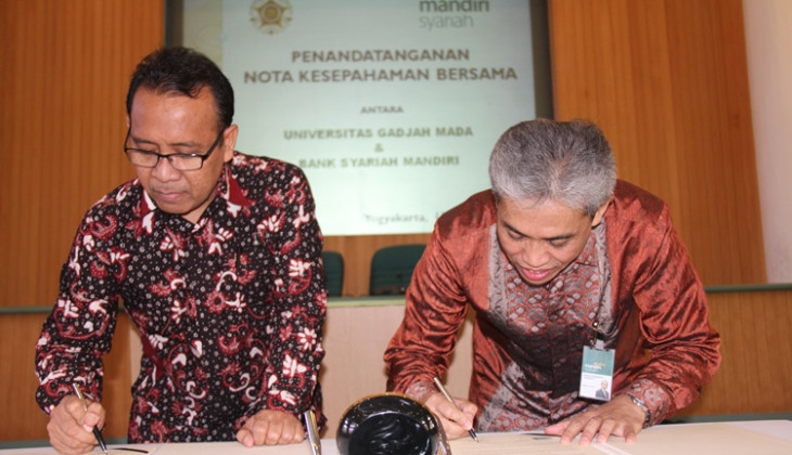 UGM-Bank Syariah Mandiri Jalin Kerja Sama