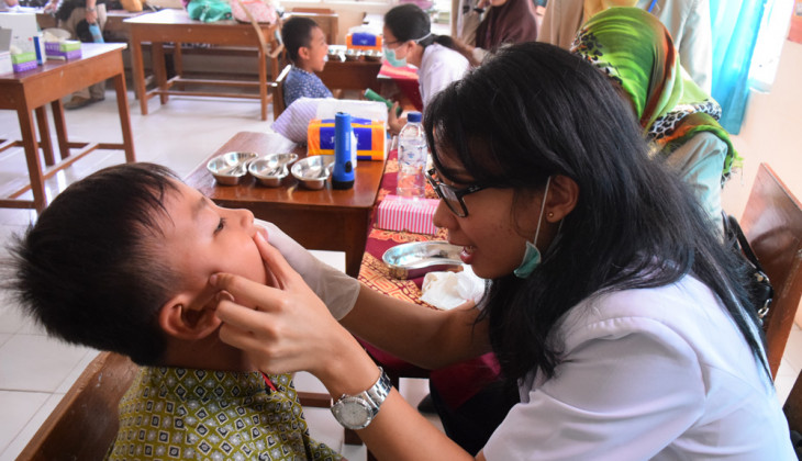 Mahasiswa KKN UGM Gelar Pemeriksaan Gigi Gratis