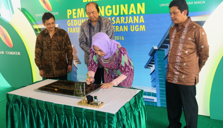 Tahir Foundation Bangun Gedung Pascasarjana FK UGM