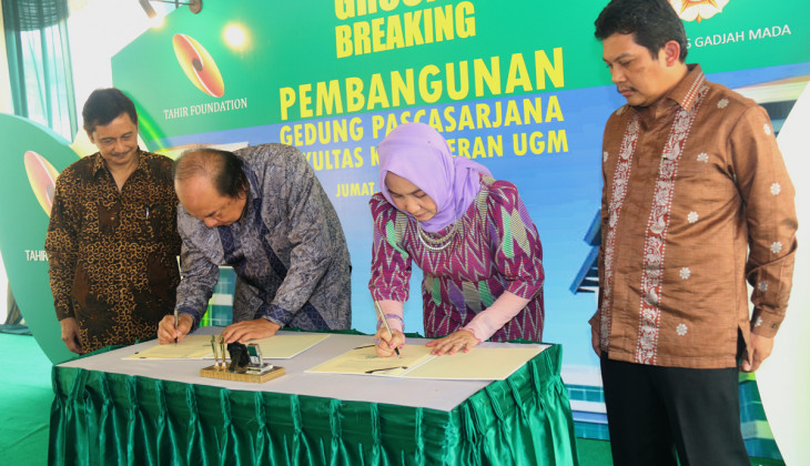 Tahir Foundation Bangun Gedung Pascasarjana FK UGM