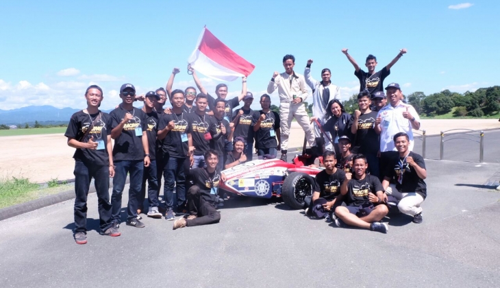 Bima Sakti UGM Meraih Penghargaan pada Kompetisi Otomotif Internasional