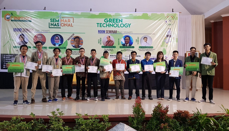 Mahasiswa Teknik Kimia Sapu Bersih Penghargaan di CERCo 2017