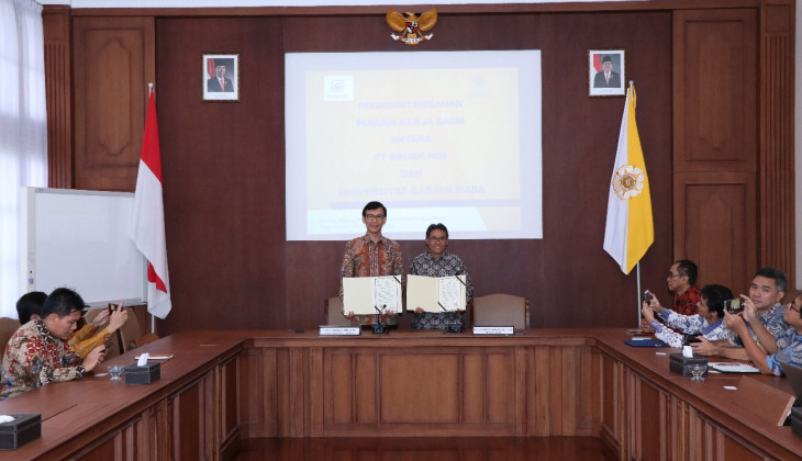 UGM dan PT. Badak NGL Jalin Kerja Sama